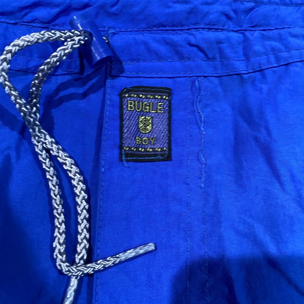 Bugle Boys Men's Blue Pants Track Vintage - Picture 3 of 7